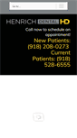 Mobile Screenshot of henrichdental.com